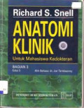 Anatomi Klinik Untuk Mahasiswa Kedokteran Bagian 3